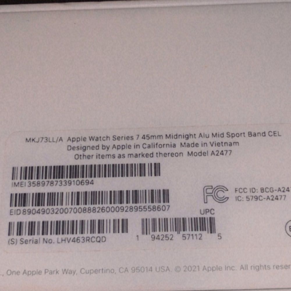 Apple Watch Series 7